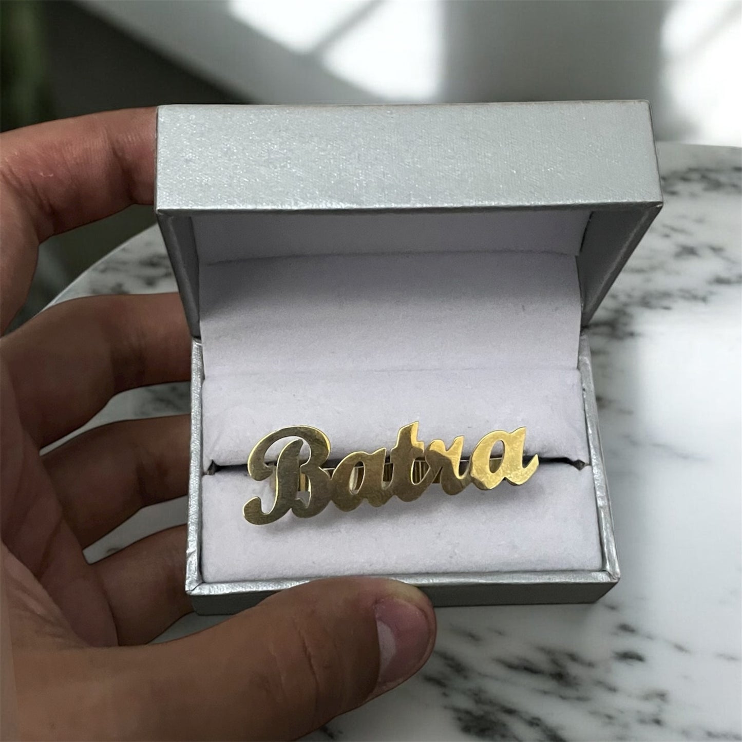 Anillo Doble Personalizado