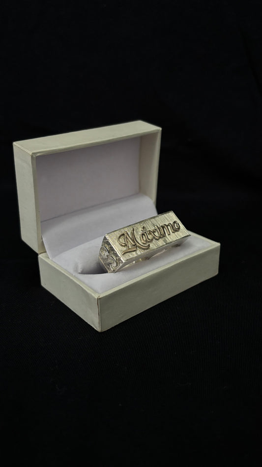 Anillo Doble Personalizado
