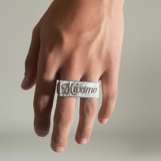 Anillo Doble Plata y Oro