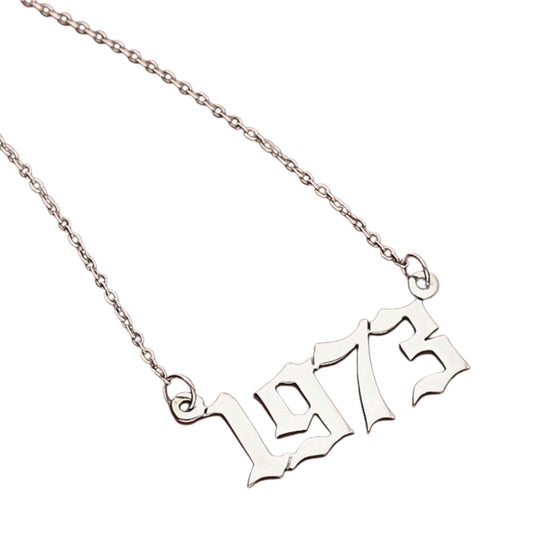 Cadena Personalizados Numeros Plata 925