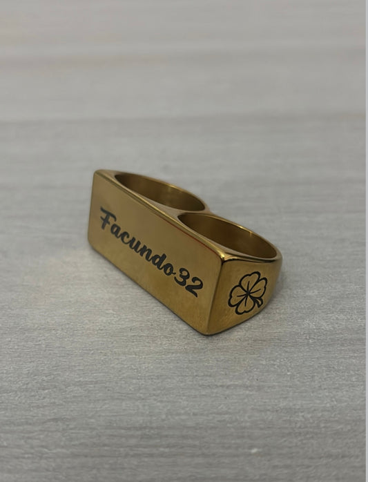 Anillo Doble Personalizado
