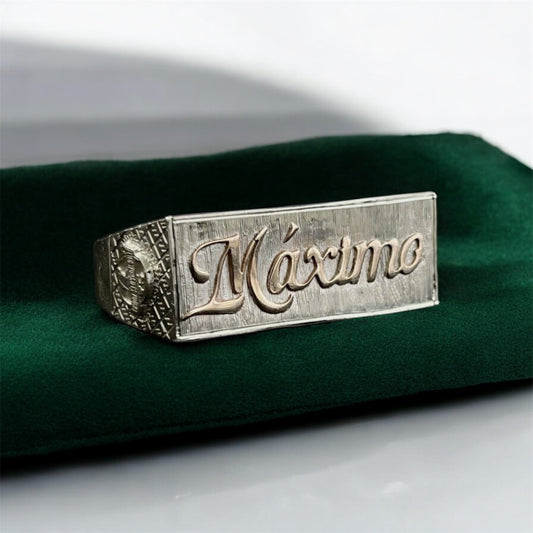 Anillo Doble Plata y Oro