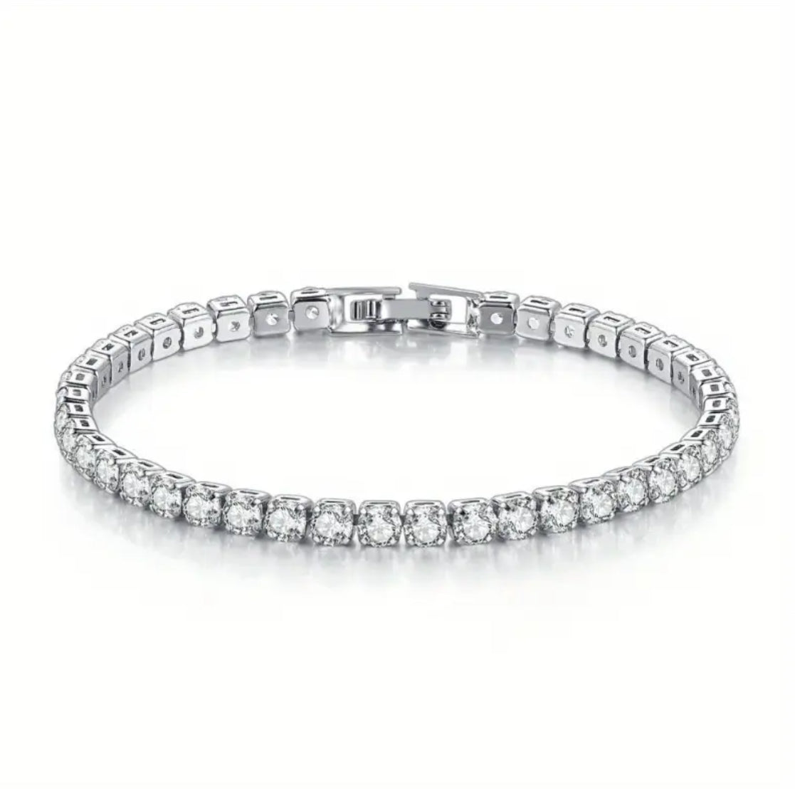 Pulsera Tennis Enchapada
