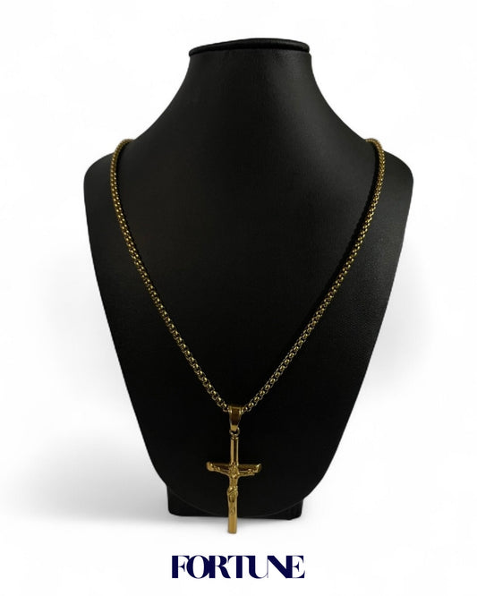 Cadena Con Dije De Cruz