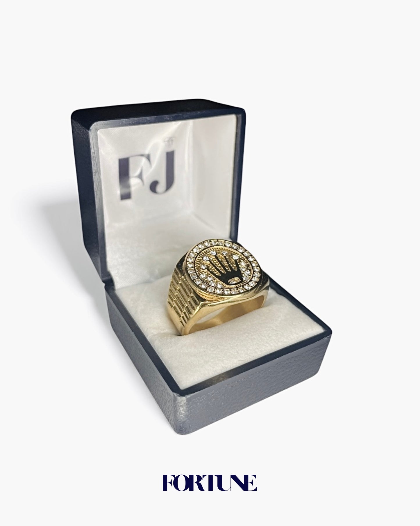 Anillo Corona Gold Enchapado