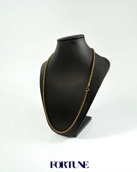 Cadena Tourbillon Enchapada En Oro