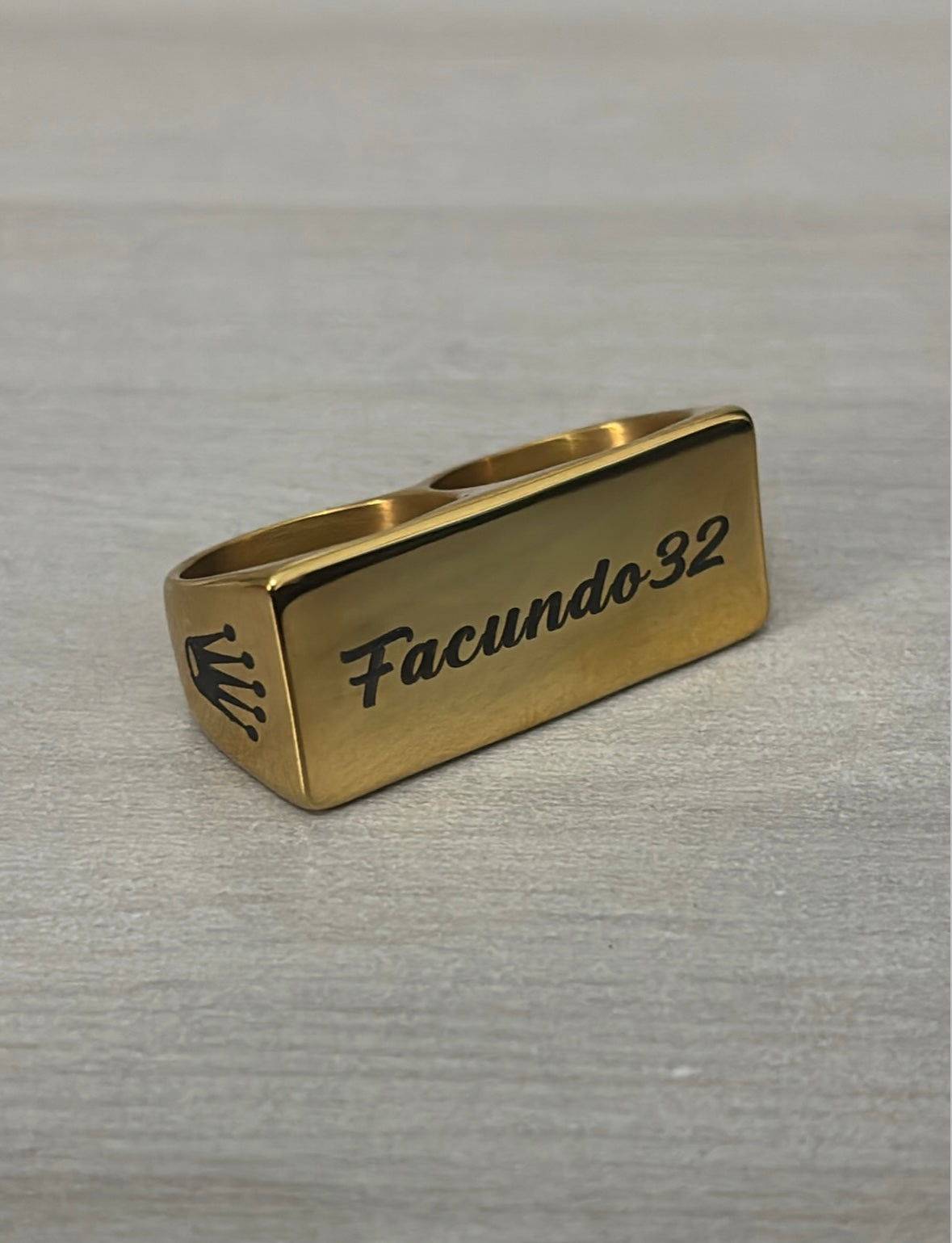 Anillo Doble Personalizado