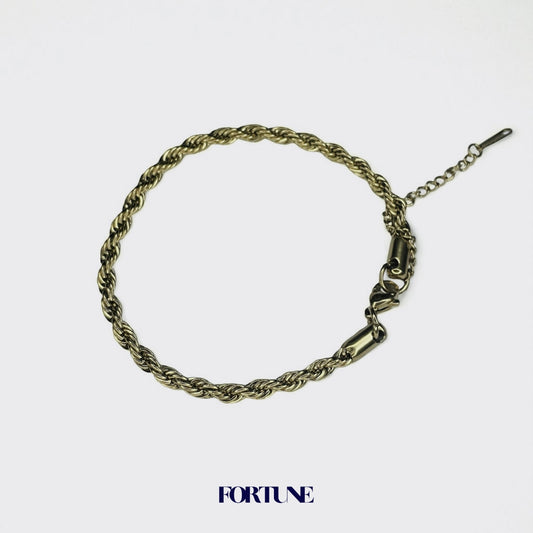 Pulsera Tourbillon Enchapada En Oro