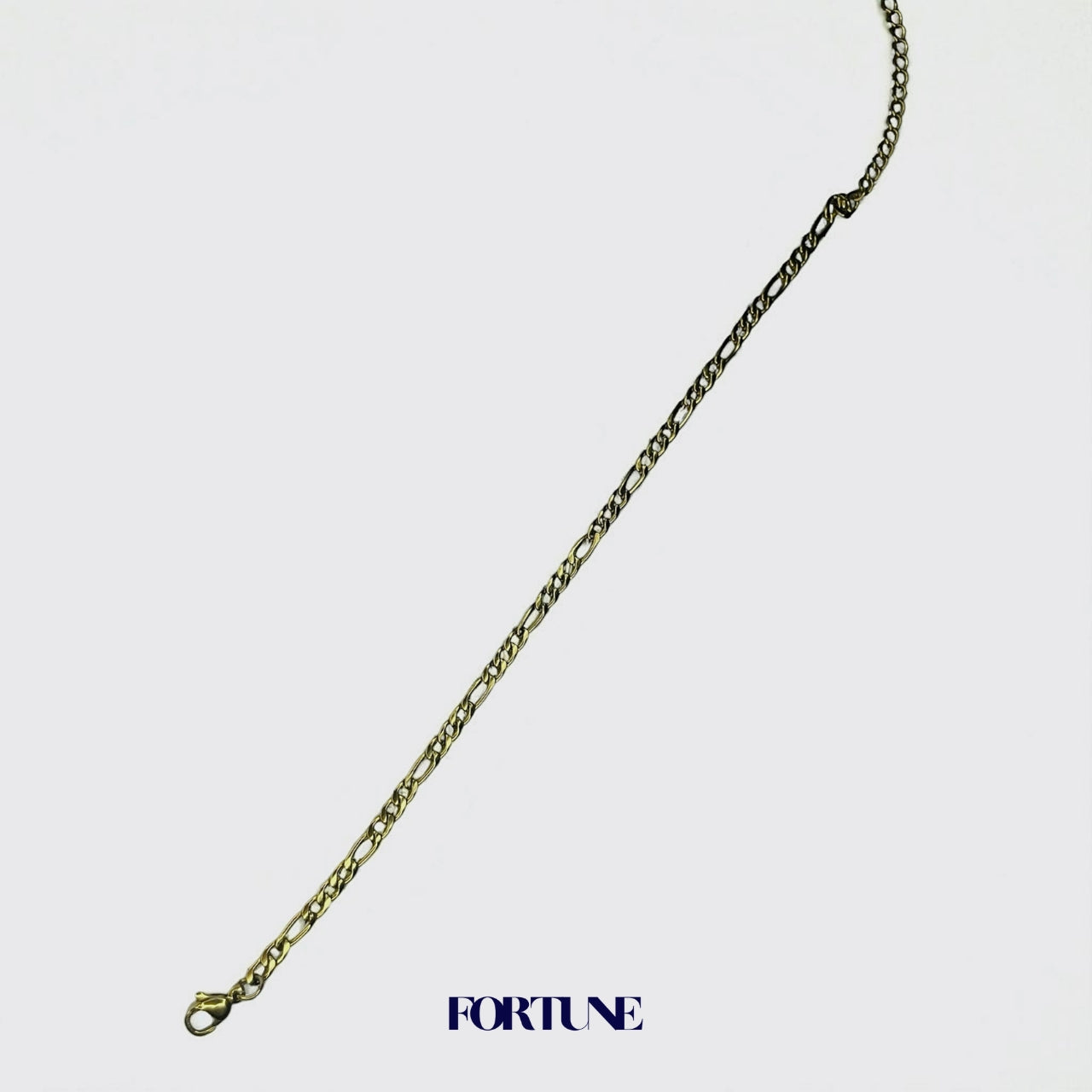 Pulsera Eslabones 3 y 1 Enchapada en Oro