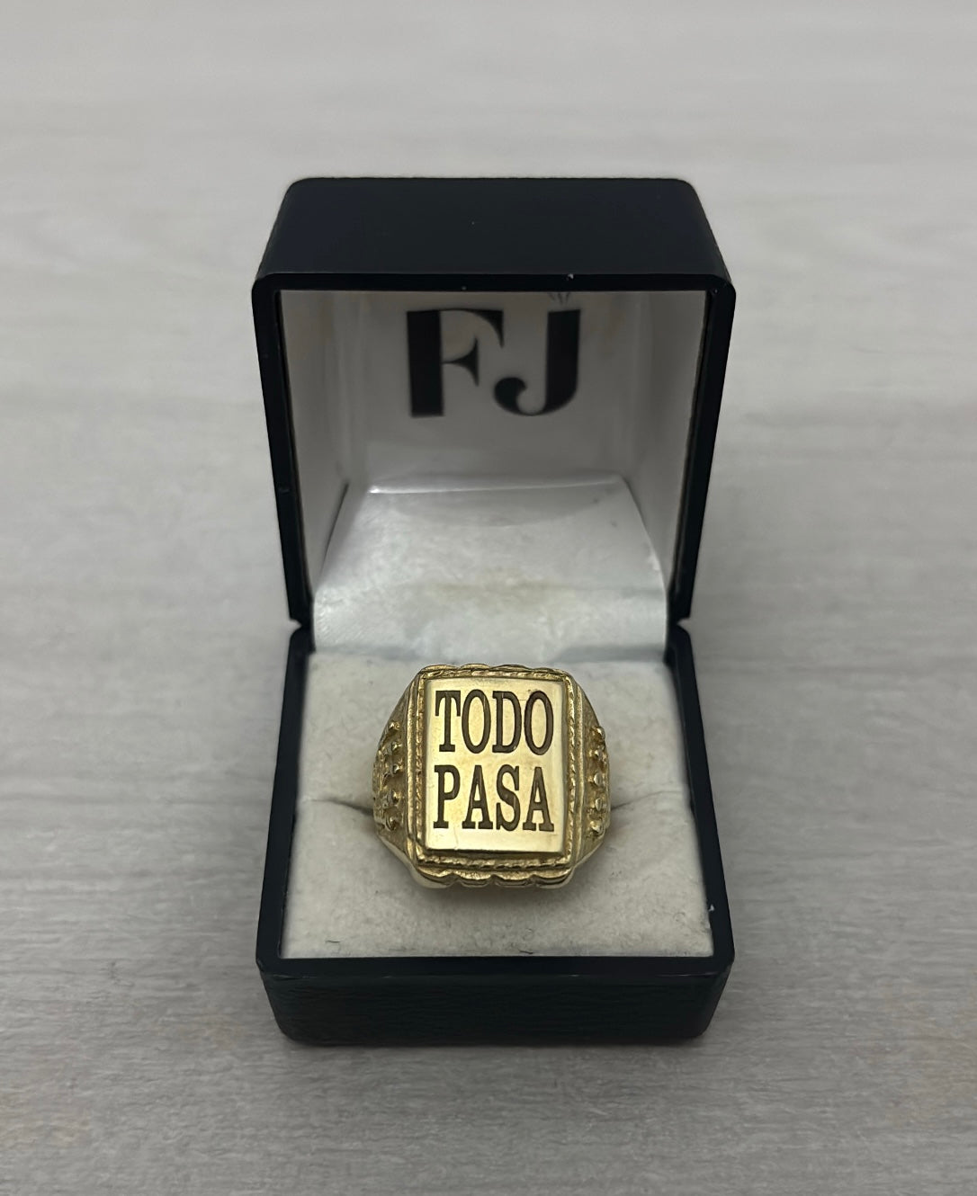Anillo Sello "TODO PASA"