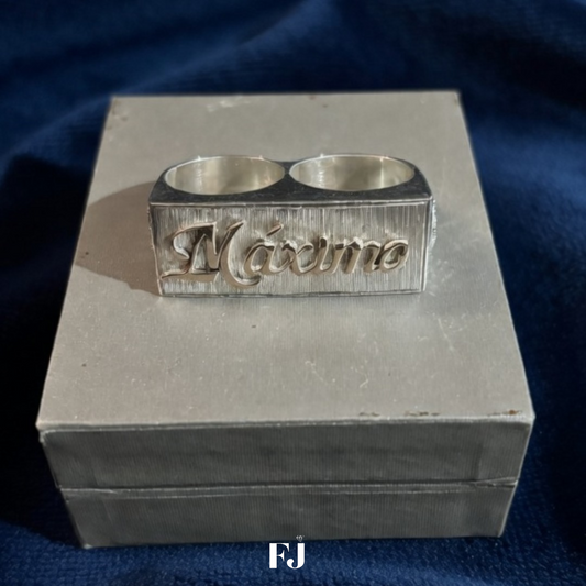 Anillo Doble Personalizado