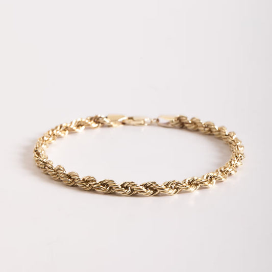Pulsera Tourbillon Enchapada En Oro